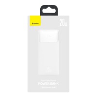 Powerbank Baseus Bipow Digital Display 20W 30000mAh (PPDML-N02) белый
