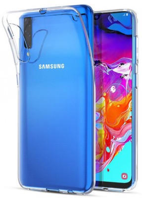 Чехол-накладка силикон 0.5мм Samsung Galaxy A70 прозрачный Чехол-накладка силикон 0.5мм Samsung Galaxy A70 прозрачный
