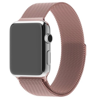 Сменный браслет для Apple Watch 42-44mm Milano №04 розовое золото Сменный браслет для Apple Watch 42-44mm Milano №04 розовое золото