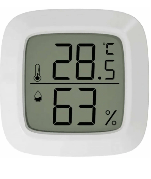 Метеостанция Xiaomi Whale Wake-up Temperature And Humidity Meter JXTH01 белый Метеостанция Xiaomi Whale Wake-up Temperature And Humidity Meter JXTH01 белый