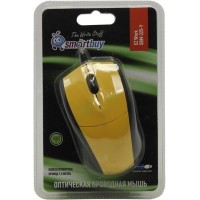 Мышь проводная Smartbuy 325 USB/DPI 1000/3 кнопки/1.5м (SBM-325-Y) желтая