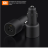 Автомобильное зарядное устройство Xiaomi Fast Car Charger 100W 1USB/1USB-C черное