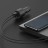 Автомобильное зарядное устройство Xiaomi Fast Car Charger 100W 1USB/1USB-C черное