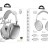Наушники беспроводные с микрофоном Hoco W35 Air Light, Bluetooth, USB Type-C, белый