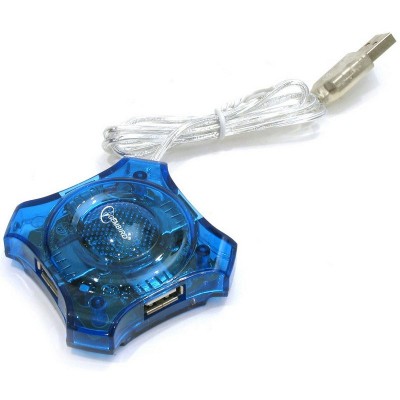 USB-HUB Китай 4 in 1 синий USB-HUB Китай 4 in 1 синий