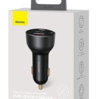 Автомобильное заряд. устр.Baseus Supreme Digital Display 1USB/1C 100W (CCZX-01) черное