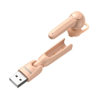 Bluetooth-гарнитура Baseus Encok A05 BT5.0/50mAh/6ч (NGA05-04) розовая Bluetooth-гарнитура Baseus Encok A05 BT5.0/50mAh/6ч (NGA05-04) розовая