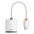 Переходник Baseus Lite series HDMI на VGA +3.5мм/MicroUSB WKQX010102 белый