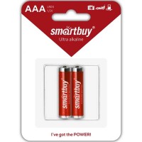 Батарейка алкалиновая Smartbuy LR03/2B (24/240)  SBBA-3A02B