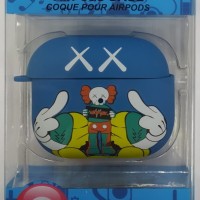 Силиконовый светящийся в темноте чехол для AirPods 3 Luxo Kaws рисунок №23