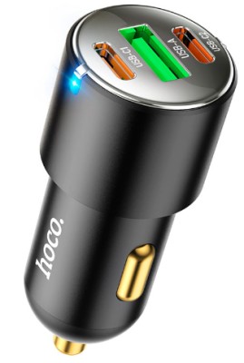 Автомобильное заряд. устр. Hoco NZ6 1USB/2C 18W/25W черное Автомобильное заряд. устр. Hoco NZ6 1USB/2C 18W/25W черное