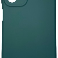 Накладка для Samsung Galaxy A23 Silicone cover без логотипа зеленая