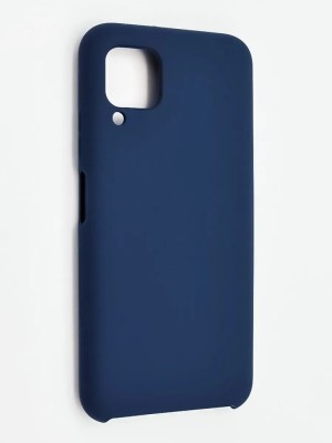 Накладка для Huawei P40 Lite/Nova 7i/Nova 6SE Silicone cover темно-синяя Накладка для Huawei P40 Lite/Nova 7i/Nova 6SE Silicone cover темно-синяя