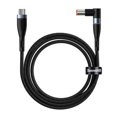 Кабель-переходник Baseus Zink Magnetic Lenovo Type-C на DC 100W 2м CATXC-Y01 черный Кабель-переходник Baseus Zink Magnetic Lenovo Type-C на DC 100W 2м CATXC-Y01 черный