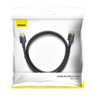 Кабель Baseus Cafule HDMI-HDMI 2м (CADKLF-F01) Кабель Baseus Cafule HDMI-HDMI 2м (CADKLF-F01)
