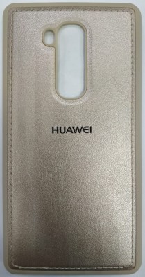 Накладка для Huawei Honor 5X кожзам с логотипом золотая Накладка для Huawei Honor 5X кожзам с логотипом золотая