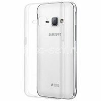 Чехол-накладка силикон Samsung Galaxy J1 (2016) прозрачный противоударный Чехол-накладка силикон Samsung Galaxy J1 (2016) прозрачный противоударный