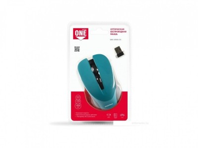 Мышь беспроводная Smartbuy ONE 340AG USB/DPI 800-1200-1600/4 кнопки/1AA бирюзовая (SBM-340AG-CN) Мышь беспроводная Smartbuy ONE 340AG USB/DPI 800-1200-1600/4 кнопки/1AA бирюзовая (SBM-340AG-CN)