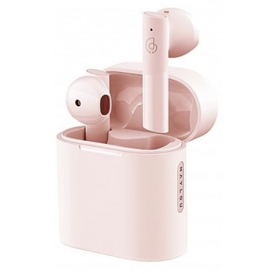 Наушники беспроводные Bluetooth Haylou MoriPods розовые Наушники беспроводные Bluetooth Haylou MoriPods розовые