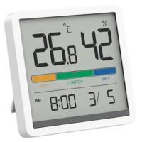 Часы-датчик температуры и влажности Xiaomi Miiiw Mute Thermometer And Hygrometer Clock NK5253