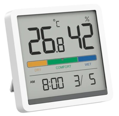 Часы-датчик температуры и влажности Xiaomi Miiiw Mute Thermometer And Hygrometer Clock NK5253 Часы-датчик температуры и влажности Xiaomi Miiiw Mute Thermometer And Hygrometer Clock NK5253