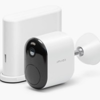 IP-камера Xiaomi Imilab EC4 CMSXJ31A + Imilab Smart Hub （CMWG31B) белая
