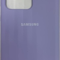 Накладка для Samsung Galaxy S20 Ultra Silicone cover лаванда