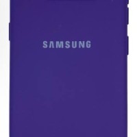 Накладка для Samsung Galaxy S8 Silicone cover фиолетовая