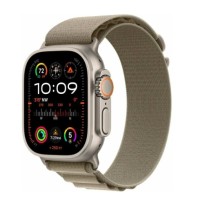 Apple Watch Ultra 2 49мм Titanium Olive Alpine Loop (M) MRFH3