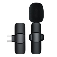 Микрофон Remax K02 с подключением Type-С черный