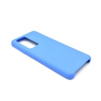 Чехол-накладка для Huawei P40 Pro силикон 1мм матовый синий