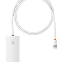 USB хаб Baseus Lite Series 4USB 2м (WKQX030202) белый