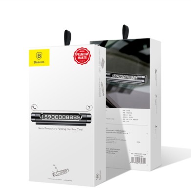 Парковочная карта Baseus ACNUM-01 чёрная Парковочная карта Baseus ACNUM-01 чёрная