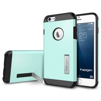 Чехол Spigen для i-Phone 6 Plus &quot; Tough Armor Series SGP11055 мятный Чехол Spigen для i-Phone 6 Plus " Tough Armor Series SGP11055 мятный