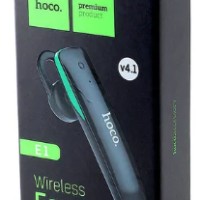 Bluetooth-гарнитура Hoco E1 BT4.1/50mAh/4ч черная