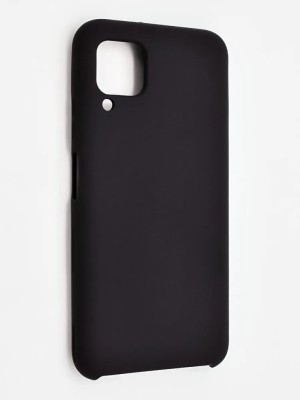 Накладка для Huawei P40 Lite/Nova 7i/Nova 6SE Silicone cover черная Накладка для Huawei P40 Lite/Nova 7i/Nova 6SE Silicone cover черная