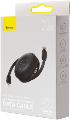Кабель-зарядка Type-C Baseus Zinc Magnetic Micro/Lightning/Type-C 20W 1м CAMLC-01 черный Кабель-зарядка Type-C Baseus Zinc Magnetic Micro/Lightning/Type-C 20W 1м CAMLC-01 черный