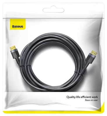 Кабель Baseus Cafule HDMI-HDMI 5м (CADKLF-H01) Кабель Baseus Cafule HDMI-HDMI 5м (CADKLF-H01)
