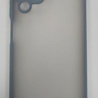 Накладка для Samsung Galaxy M32 4G силикон матовая бока цветные ассортимент