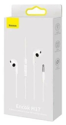 Стереонаушники с микрофоном Baseus Encok H17 NGCR020002 белые Стереонаушники с микрофоном Baseus Encok H17 NGCR020002 белые