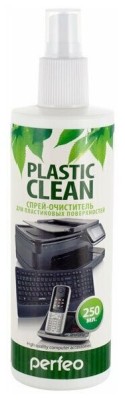 Спрей Perfeo &quot;Plastic Clean&quot; для пластиковых поверхностей 250мл Спрей Perfeo "Plastic Clean" для пластиковых поверхностей 250мл