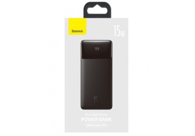 Powerbank Baseus Bipow Digital Display 15W 30000mAh (PPDML-K01) черный Powerbank Baseus Bipow Digital Display 15W 30000mAh (PPDML-K01) черный
