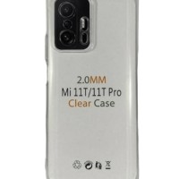 Чехол-накладка силикон 2.0мм Xiaomi Mi 11T/11T Pro прозрачный
