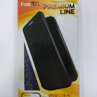 Чехол-книжка для i-Phone 13 Pro Max Faison CA11 кожаная боковая синяя