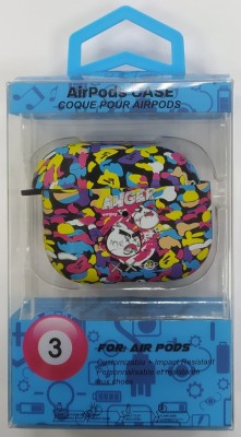 Силиконовый светящийся в темноте чехол для AirPods 3 Luxo Kaws рисунок №27 Силиконовый светящийся в темноте чехол для AirPods 3 Luxo Kaws рисунок №27