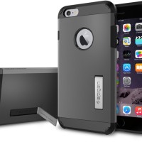 Чехол Spigen для i-Phone 6 Plus " Tough Armor Series SGP11053 стальной