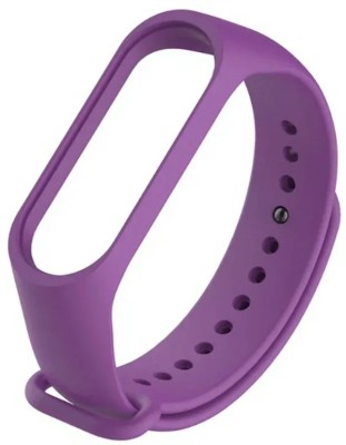 Ремешок для Xiaomi Mi Band 5 силиконовый фиолетовый Ремешок для Xiaomi Mi Band 5 силиконовый фиолетовый