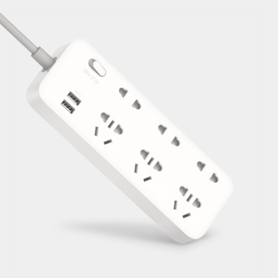 Сетевой адаптер Xiaomi ZMI CX05 6 Sockets/2 USB Potrs белый Сетевой адаптер Xiaomi ZMI CX05 6 Sockets/2 USB Potrs белый
