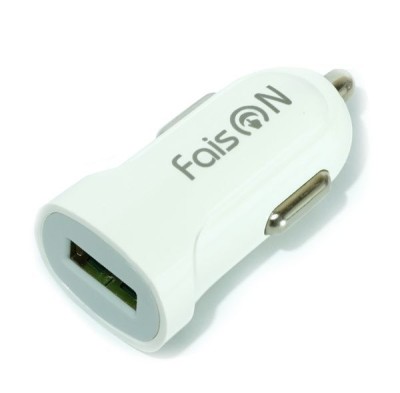 Автомобильное заряд. устр. Faison HZ2 с шнуром Micro 1USB белое Автомобильное заряд. устр. Faison HZ2 с шнуром Micro 1USB белое