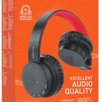Стереонаушники Bluetooth Полноразмерные Borofone BO11 Maily BT5.0/250mAh/7ч чёрные
